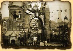Feierliche Einweihung der Brooksbrücke im Jahre 1888